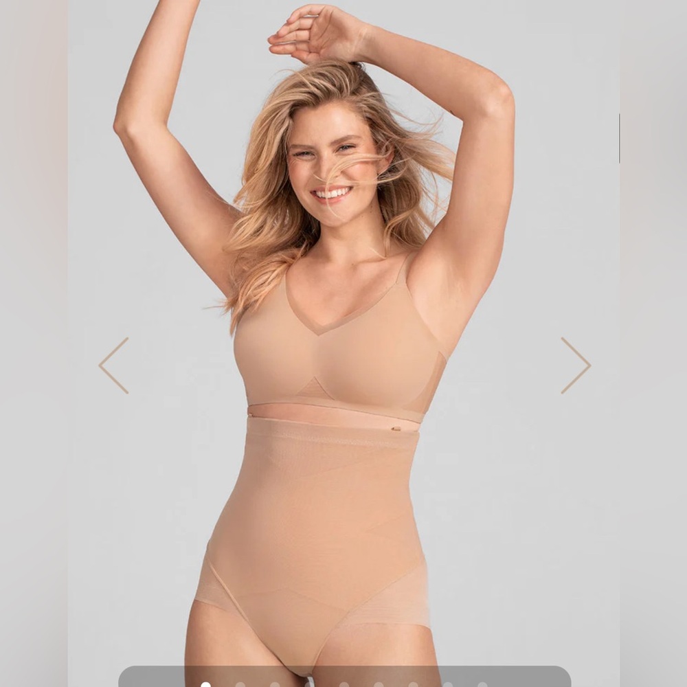 honey love sculpting strong support compression “the super power brief”NWT